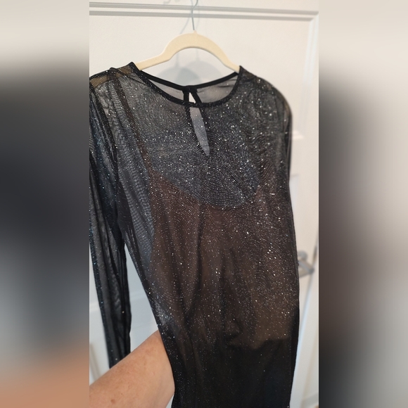 🆕Forever 21 Sparklingly Sheer Minidress - Picture 3 of 9